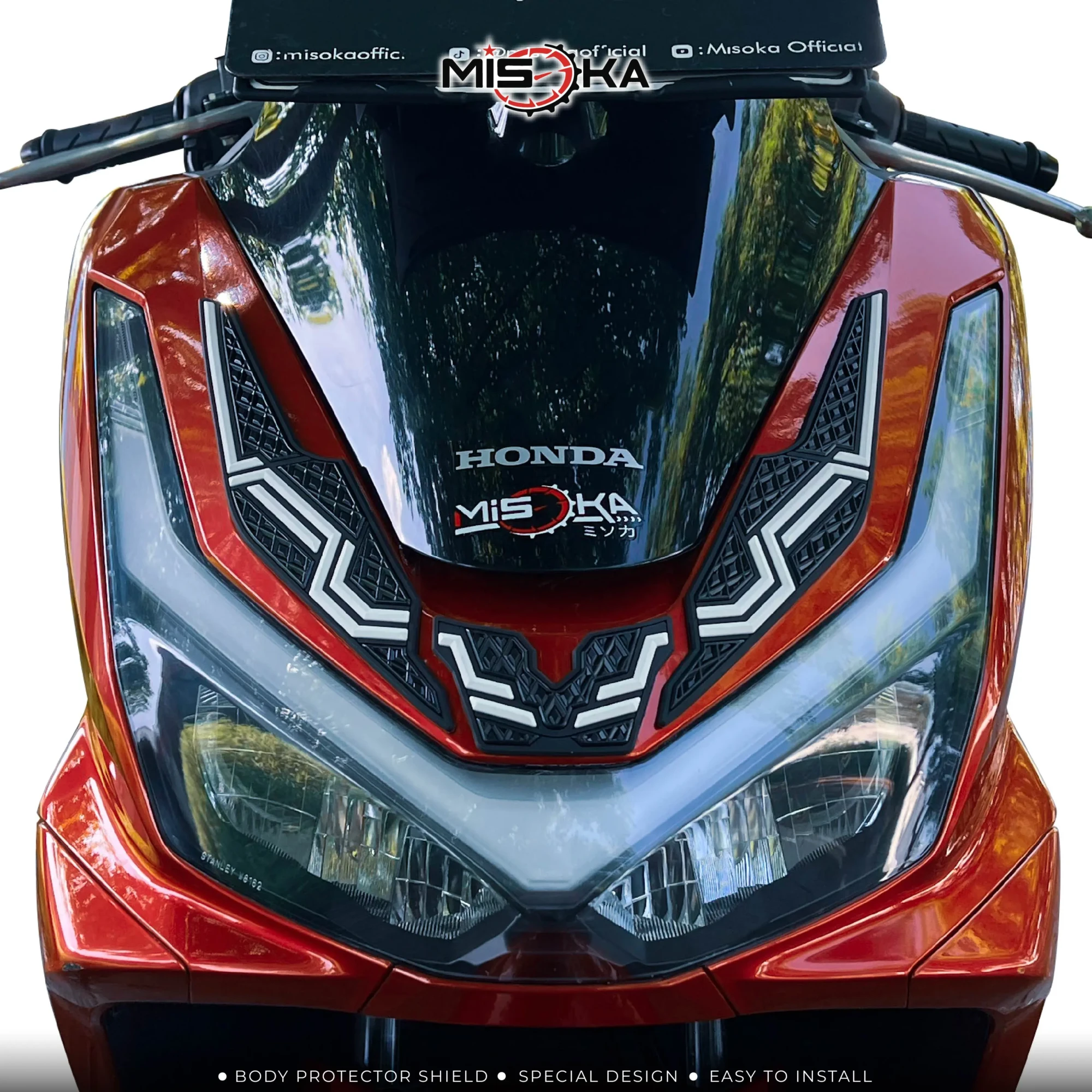 Misoka Front Shield Cover Pcx 160 2025